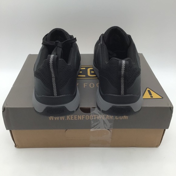 KEEN Utility‎ Sparta II Mens Size 8 D Aluminum Toe Work Shoes Black Grey NEW main image 4